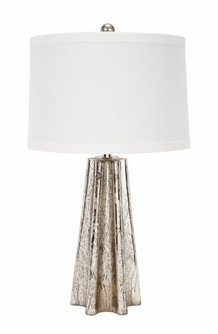 Silver Mercury Glass Lamp - CENTURIA