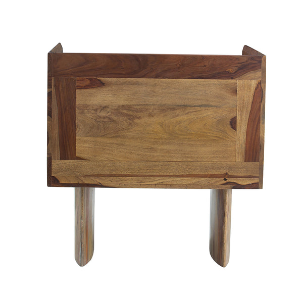 Modern Organic Wood Armchair