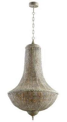 Antique Silver Moroccan Style Pendant Light III - CENTURIA