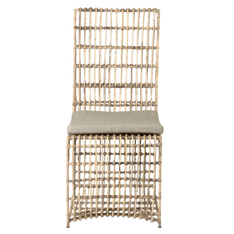 Natural Rattan Side Chair - CENTURIA