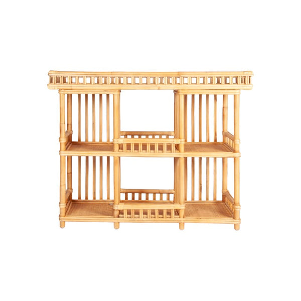 Chinoiserie Cabana Bar in Natural or Black - CENTURIA