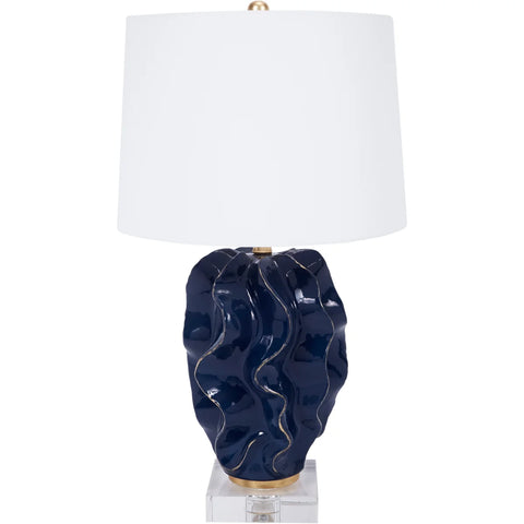 Pasadena Navy and Gold Table Lamp