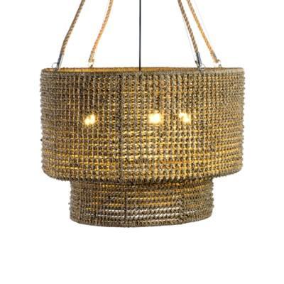 Large Rattan Boho Light - CENTURIA