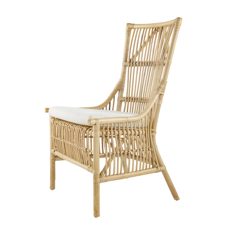 Natural Rattan Low Armchair