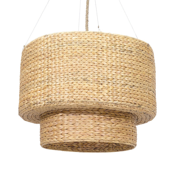 Large Rattan Boho Pendant- Seagrass