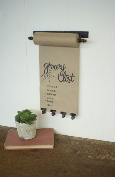 Rustic Hanging Note Roll - CENTURIA