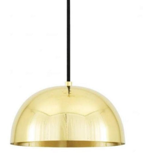 Custom Vintage Style Brass Dome Light Large - CENTURIA