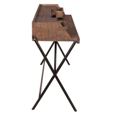 Vintage Style Campaign Desk - CENTURIA