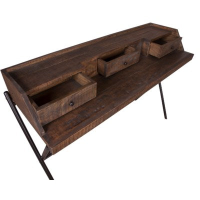Vintage Style Campaign Desk - CENTURIA