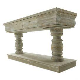 White Washed Grey Oak Console - CENTURIA