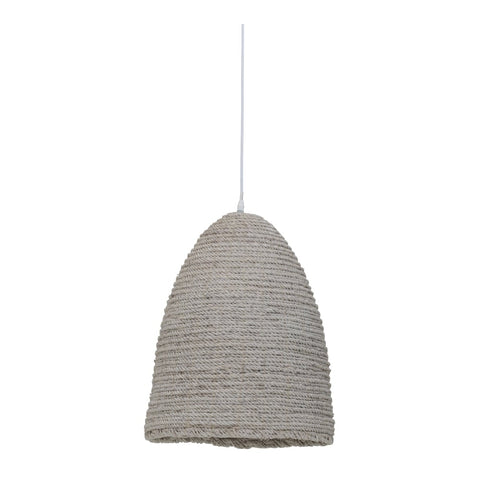 Natural White Washed Rope Pendant - CENTURIA