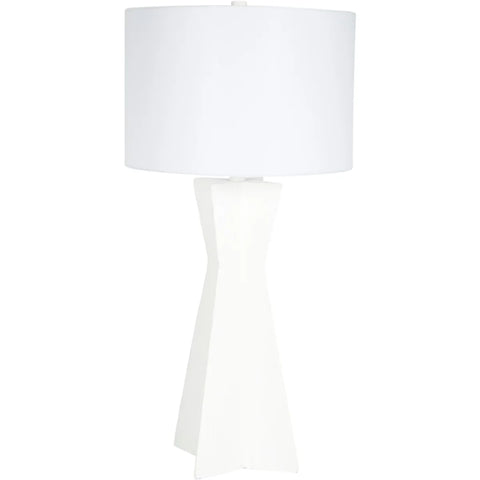 Organic Modern Form White Table Lamp